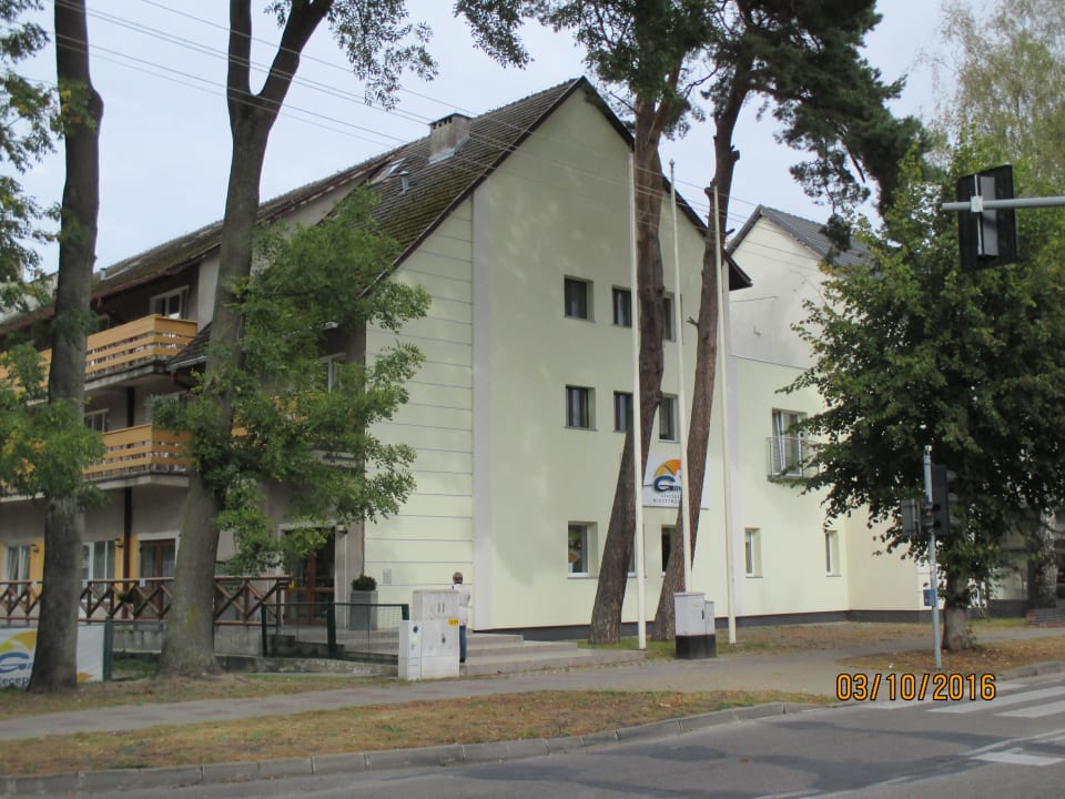 Straßenseite Ośrodek Gryf Międzywodzie