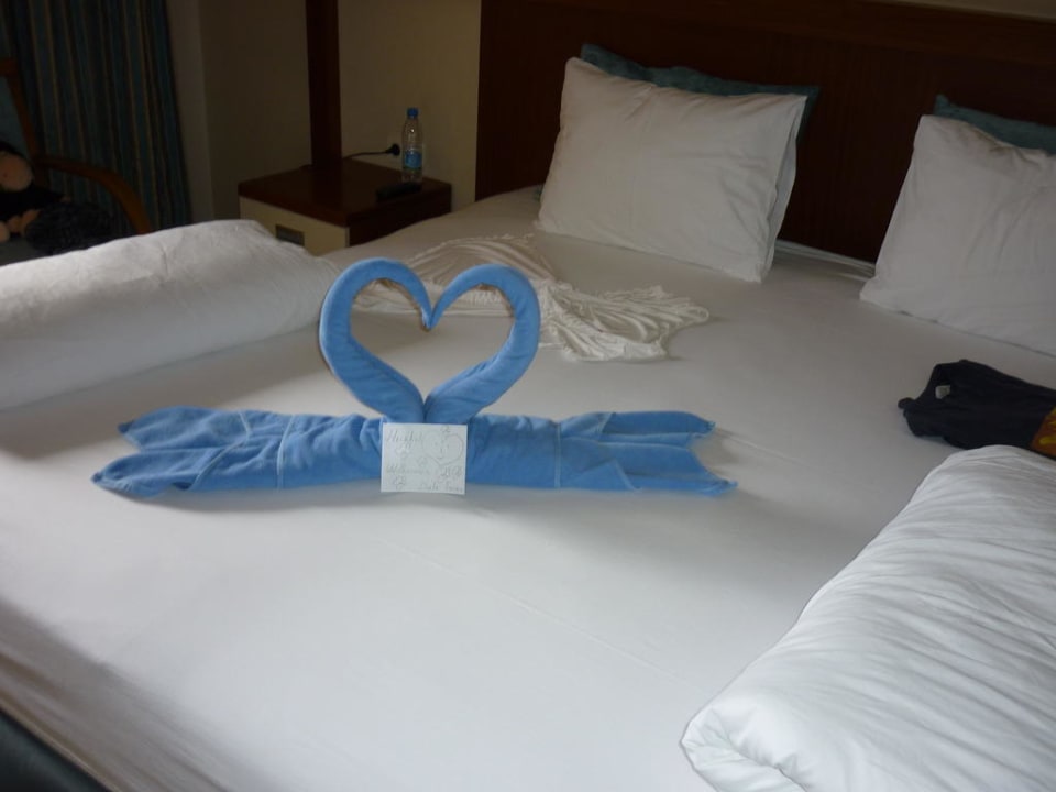 Liebevoll gestaltete Betten Hotel Villa Side