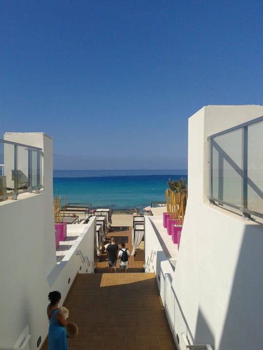 Treppe zum Strand Hotel Riu Palace La Mola