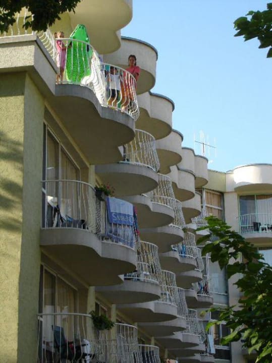 Hotelbalkon DAS Club Hotel Sunny Beach