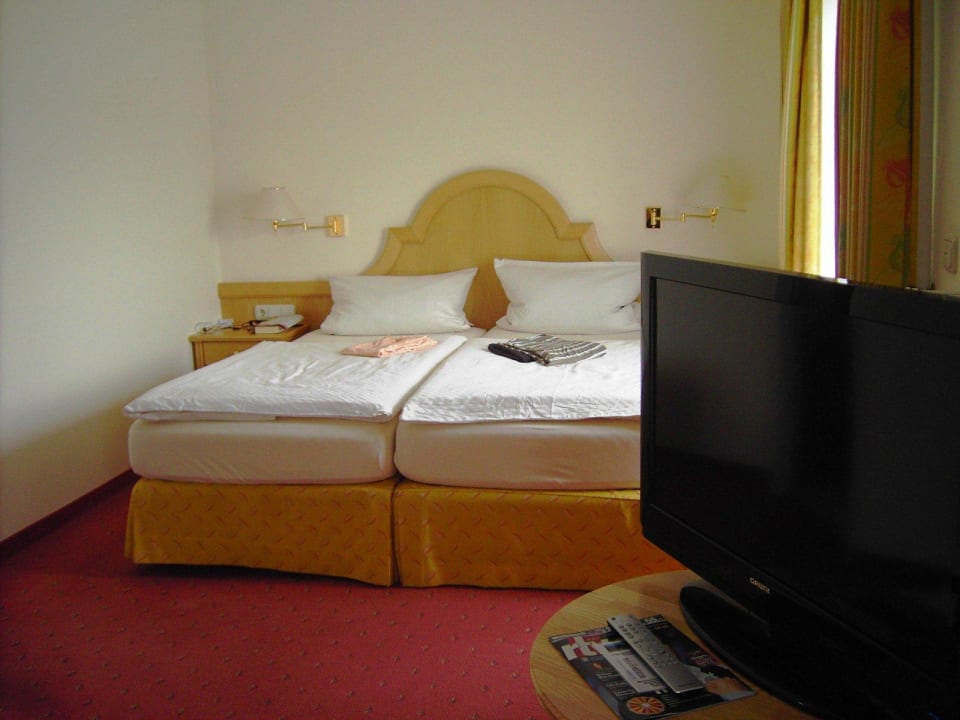 Schlafbereich im DZ Kehlstein Wellnesshotel Zechmeisterlehen