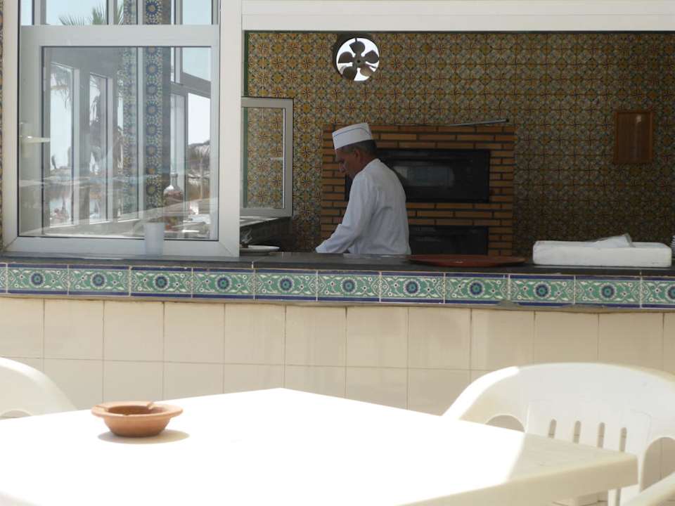 Pizzabäcker am Strand El Mouradi Club Kantaoui