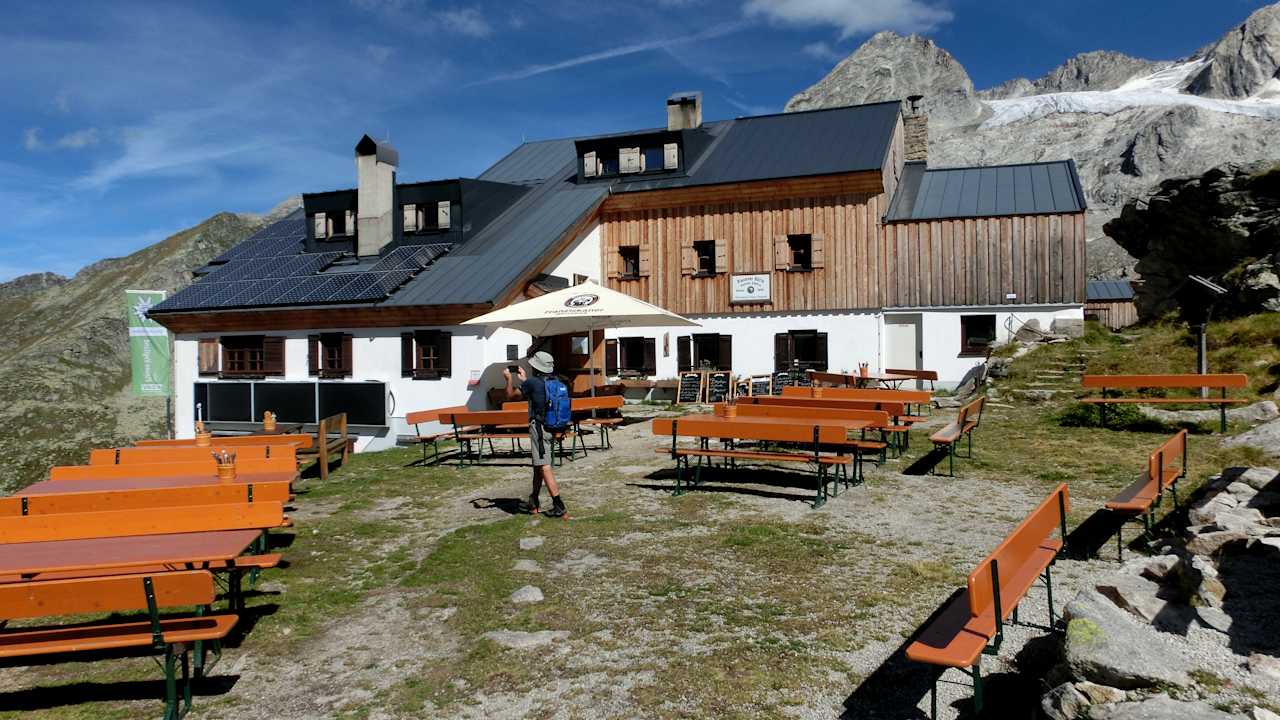 Außenansicht Plauener Hütte