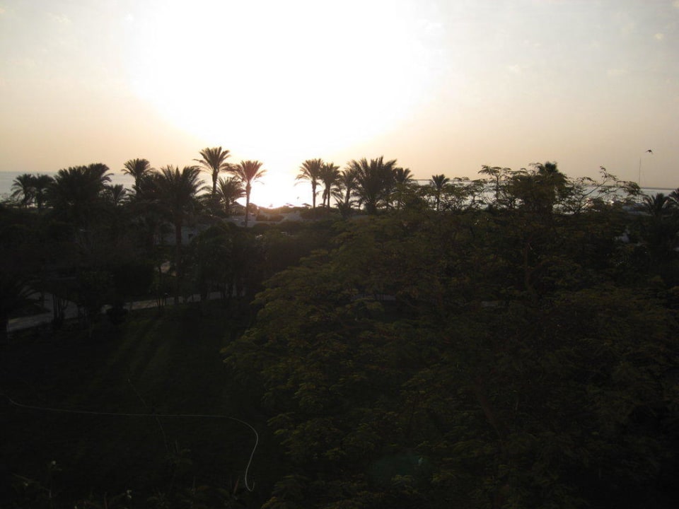 Ausblick vom Haupthaus Shams Safaga Resort