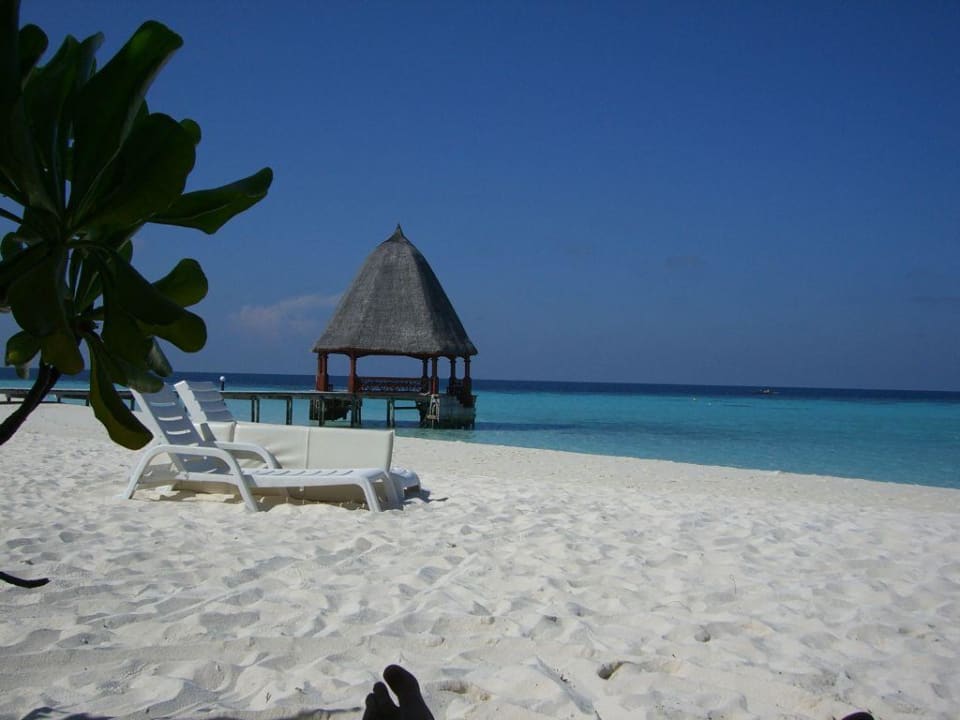 Strandabschnitt Bungalow 149 Angaga Island Resort
