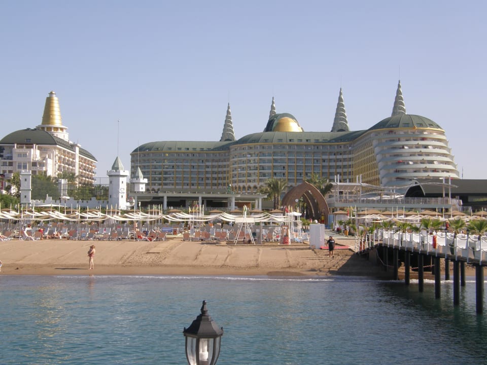 Pohľad z móla Hotel Delphin Imperial