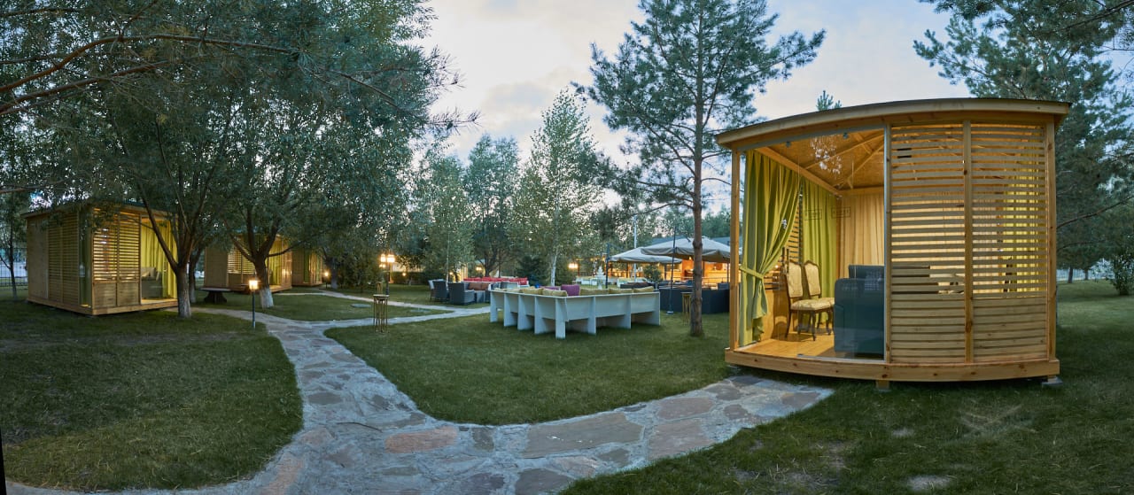 Gartenanlage Rixos President Astana