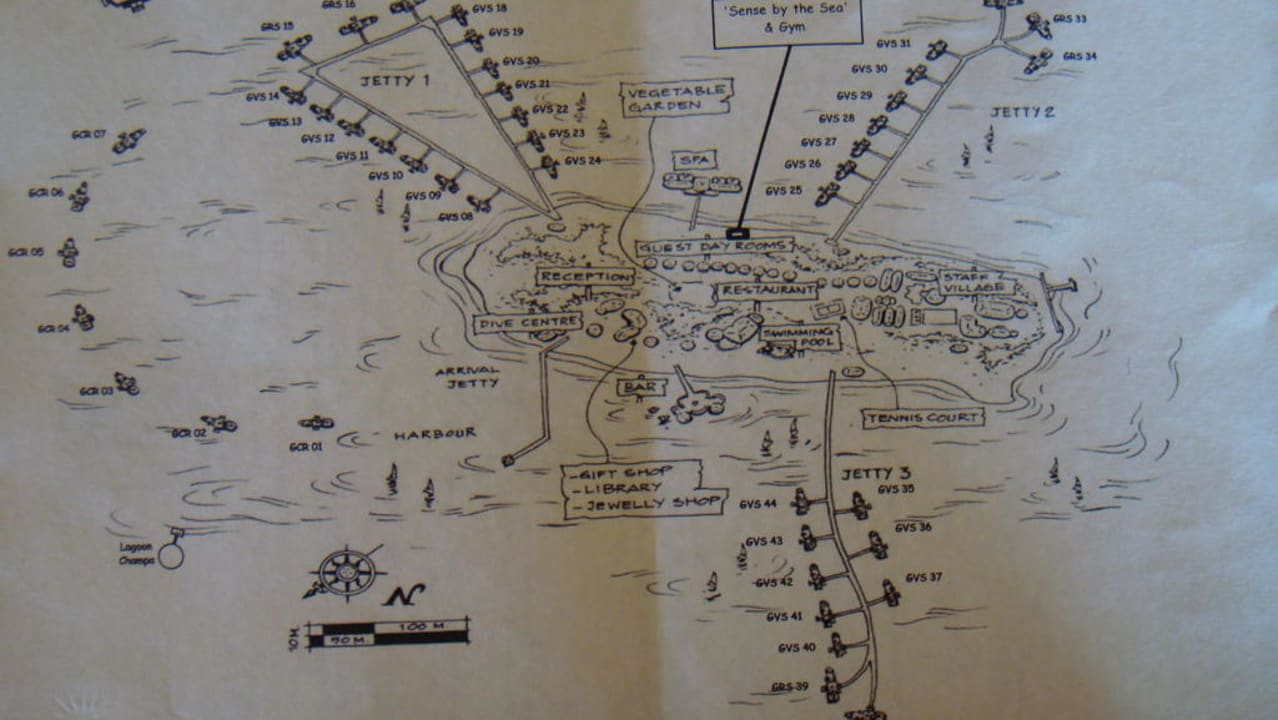 Inselplan Gili Lankanfushi Resort