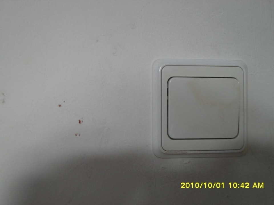 Flecken an der Wand Hotel Magnolia