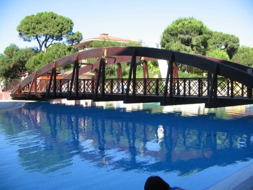 Brücke über den Pool Sirene Belek Hotel