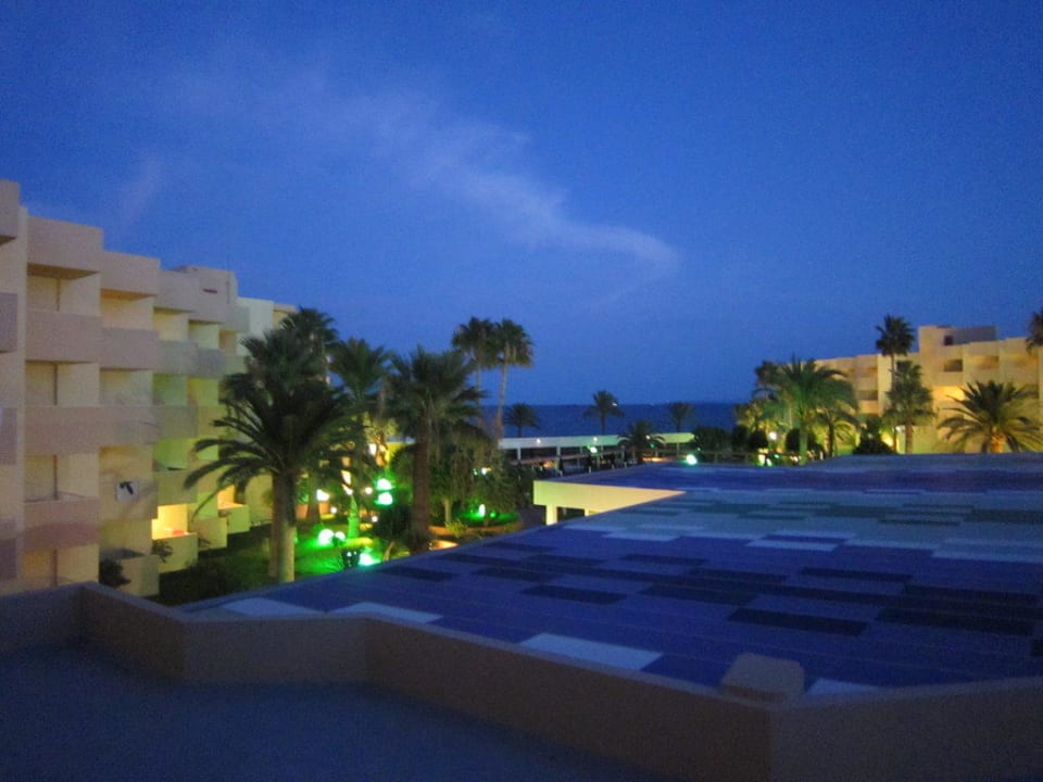 Ausblick Abends Zimmer 374 Hotel Garbi Ibiza & Spa