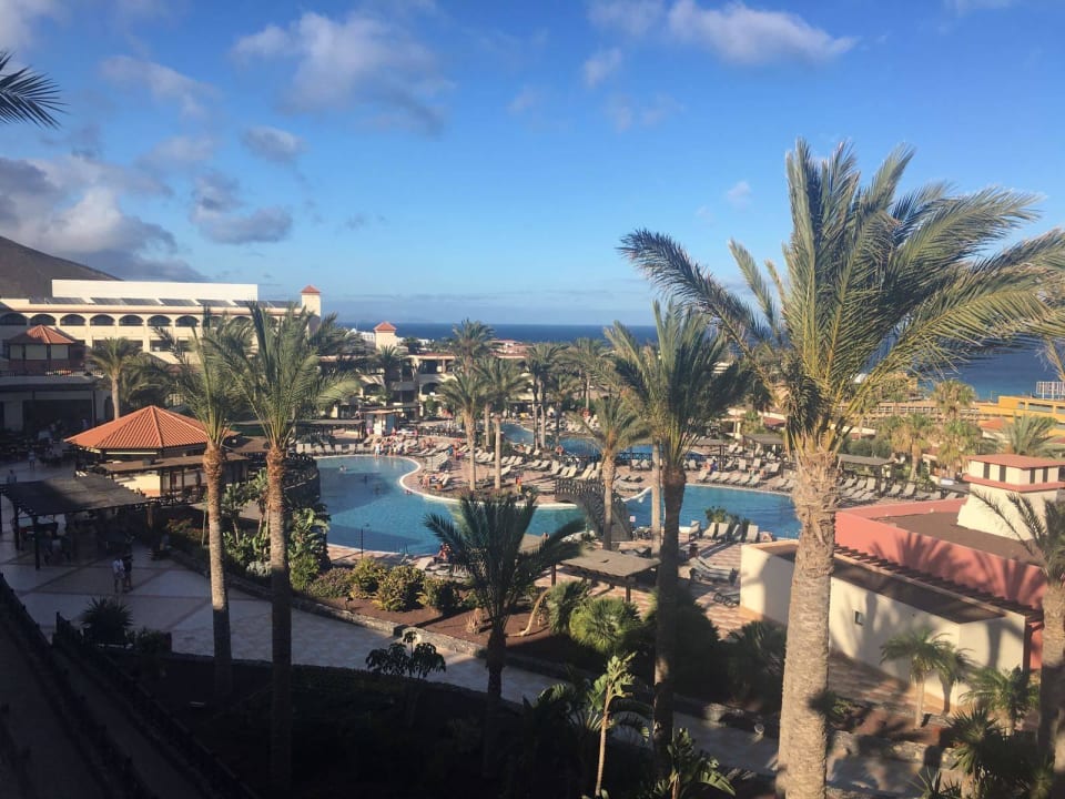 Vom Balkon auf Pool Occidental Jandía Mar