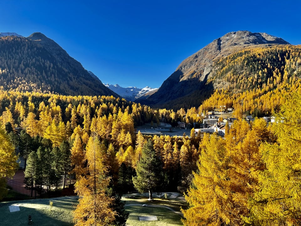 Ausblick Hotel Saratz