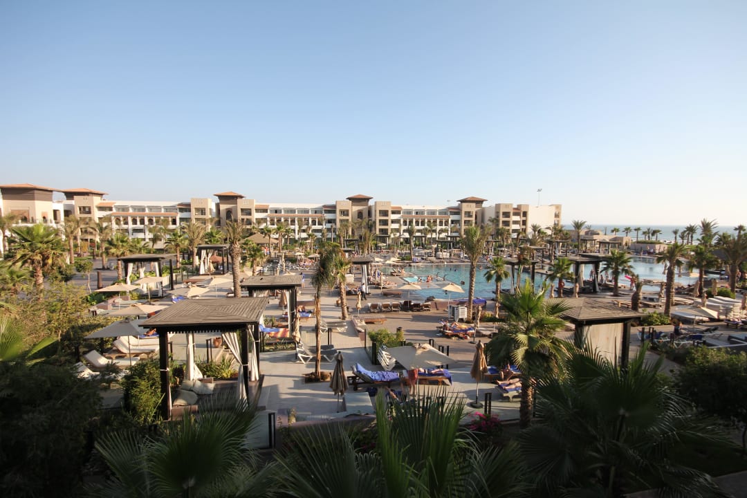 Poolandschaft in der Abendsonne Hotel Riu Palace Tikida Agadir