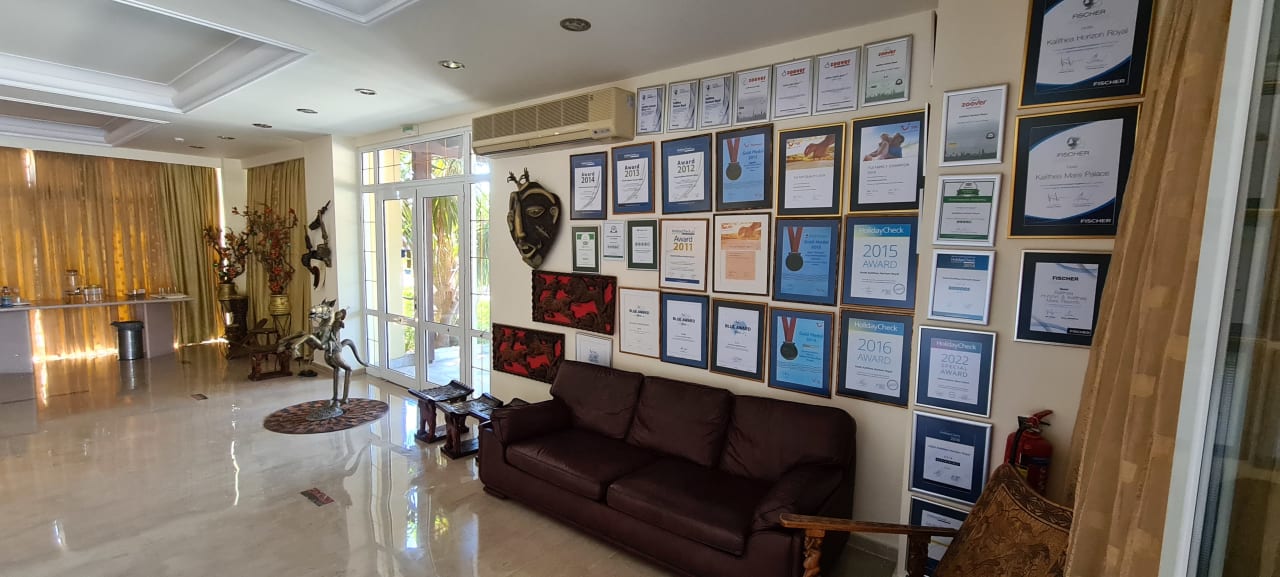 Lobby Hotel Kalithea Horizon Royal