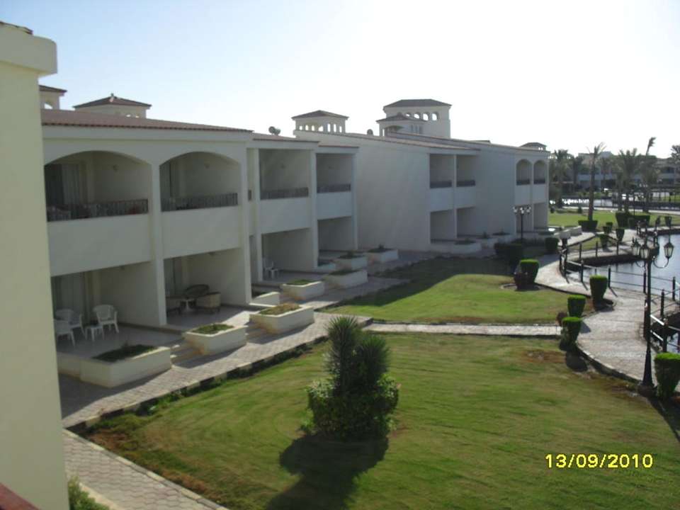 Blick vom Balkon Pickalbatros Dana Beach Resort - Hurghada