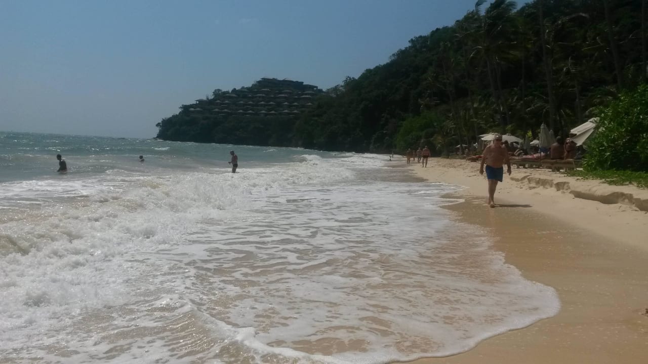 Auch mal mit Flut Cape Panwa Hotel