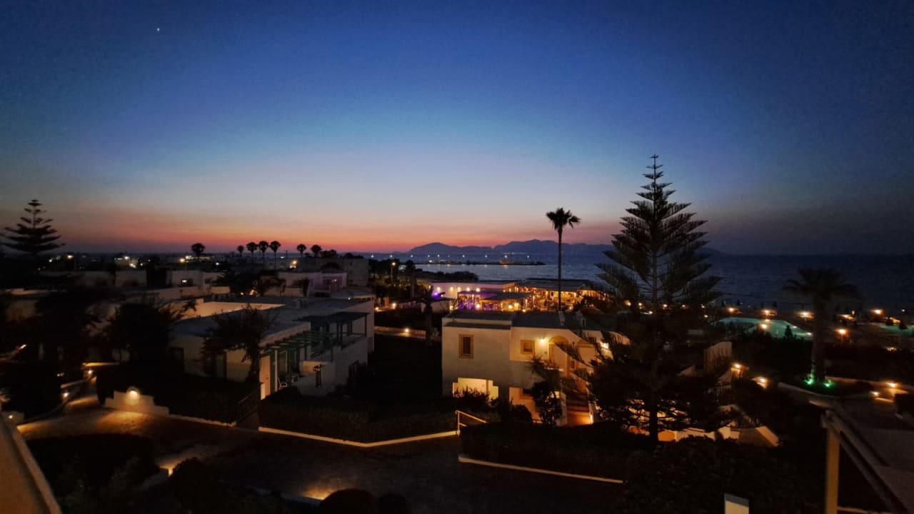 Ausblick Mastichari Bay Hotel