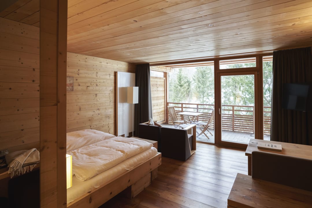 Zimmer Holzhotel Forsthofalm