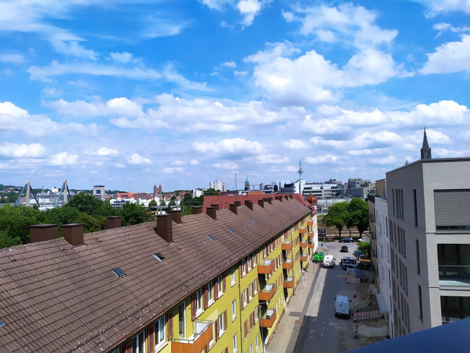Ausblick Leonardo Royal Hotel Ulm