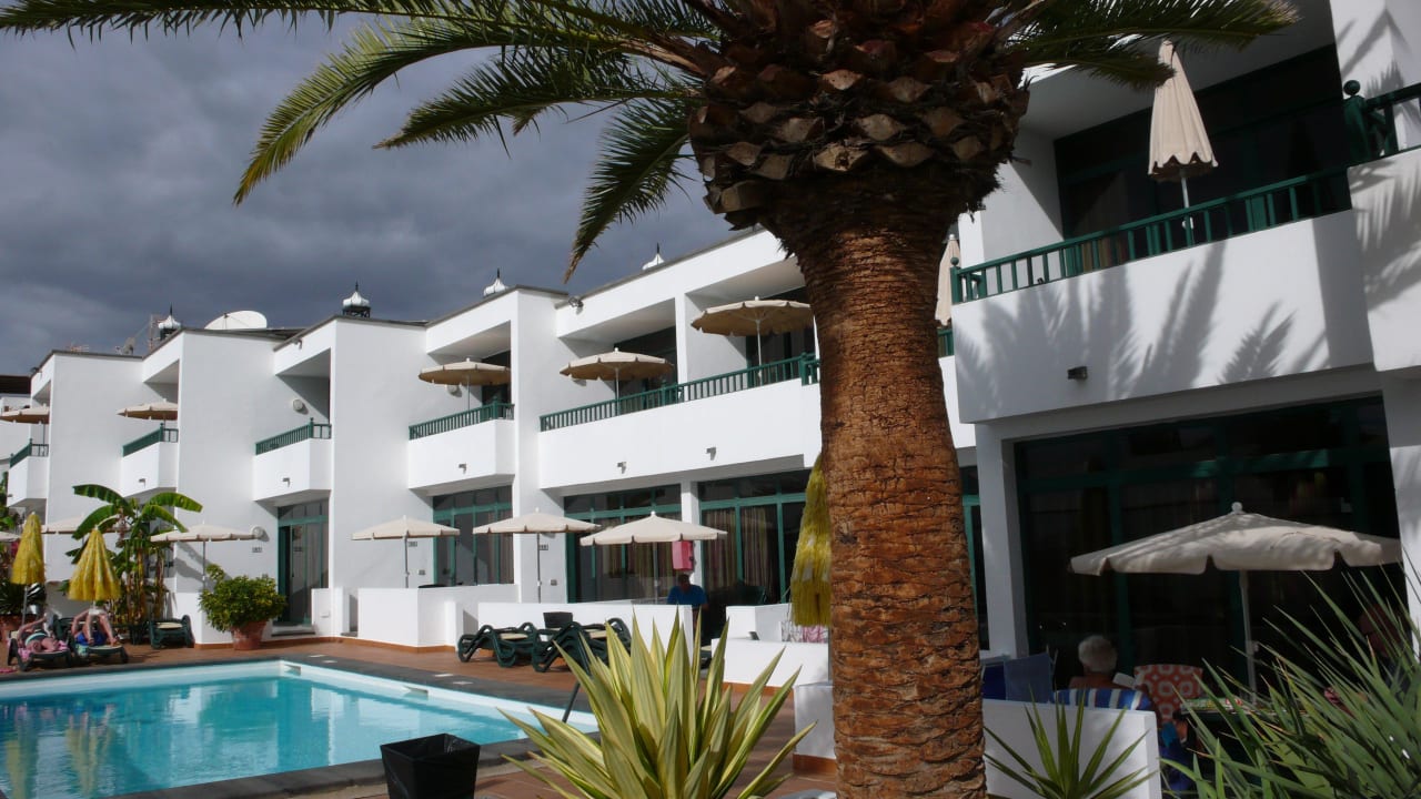 Innenhof von La Tegala Apartamentos La Tegala