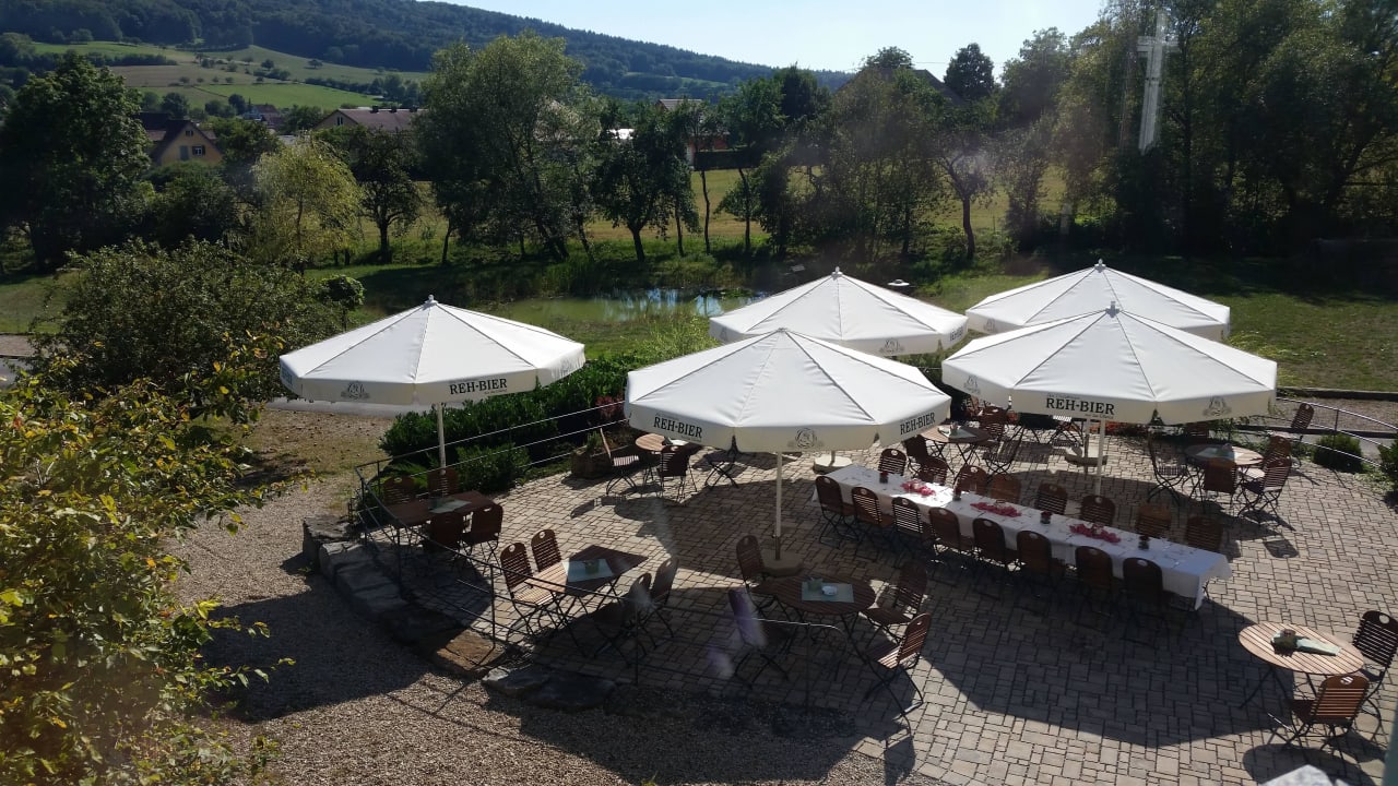 Die schöne Aussicht. Hotel Lohntal