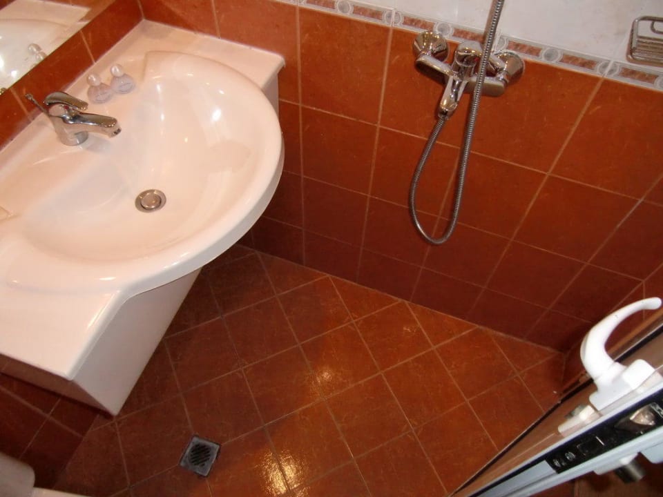 Dusche ist ein Fremdwort im Pliska Hotel Pliska