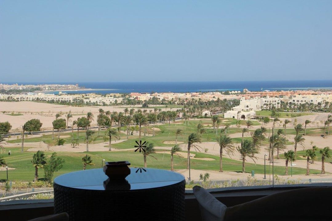 Aussicht von unserem Zimmer Steigenberger Makadi Hotel - Adults only