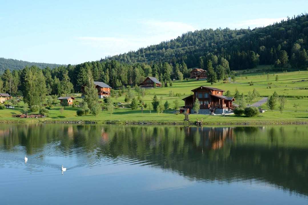 Ein Teil des Resorts Altay  Resort