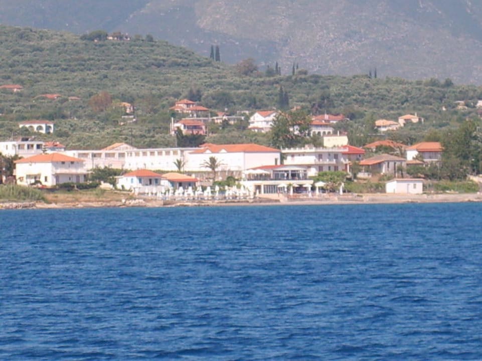 Vom Meer aus Hotel Belussi Beach