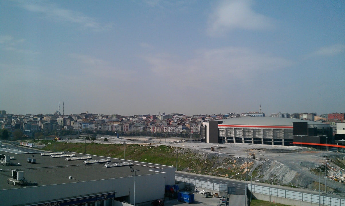 Aussicht aus dem Zimmer Hotel Holiday Inn Express Istanbul-Ora