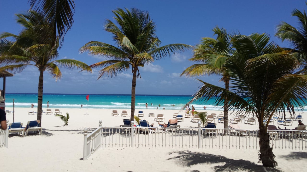 Plaża Hotel Riu Palace Riviera Maya