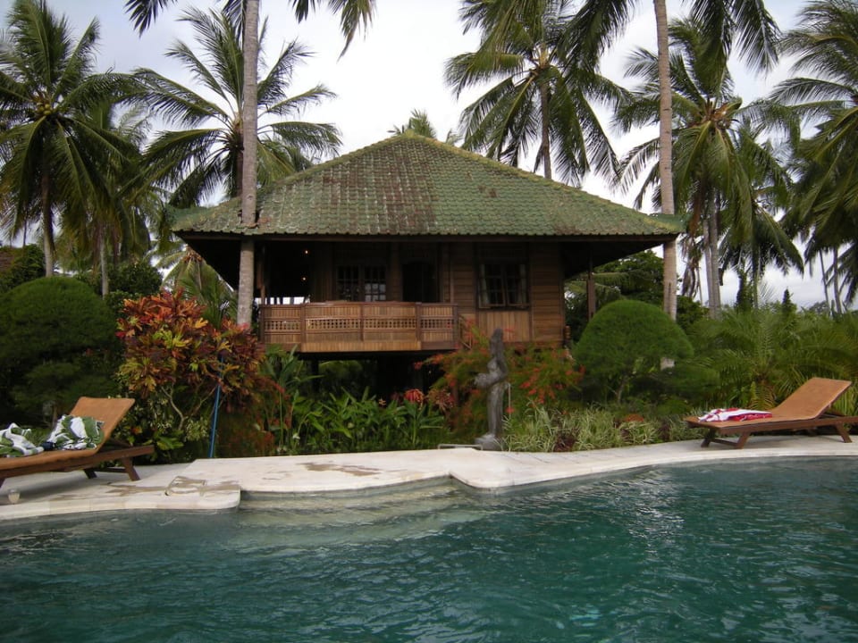 View from the pool to our room Hotel Candikusuma Beach Villas