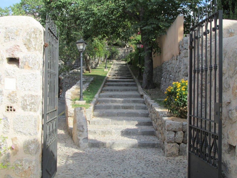Aufgang zum Hotel Hotel Es Port