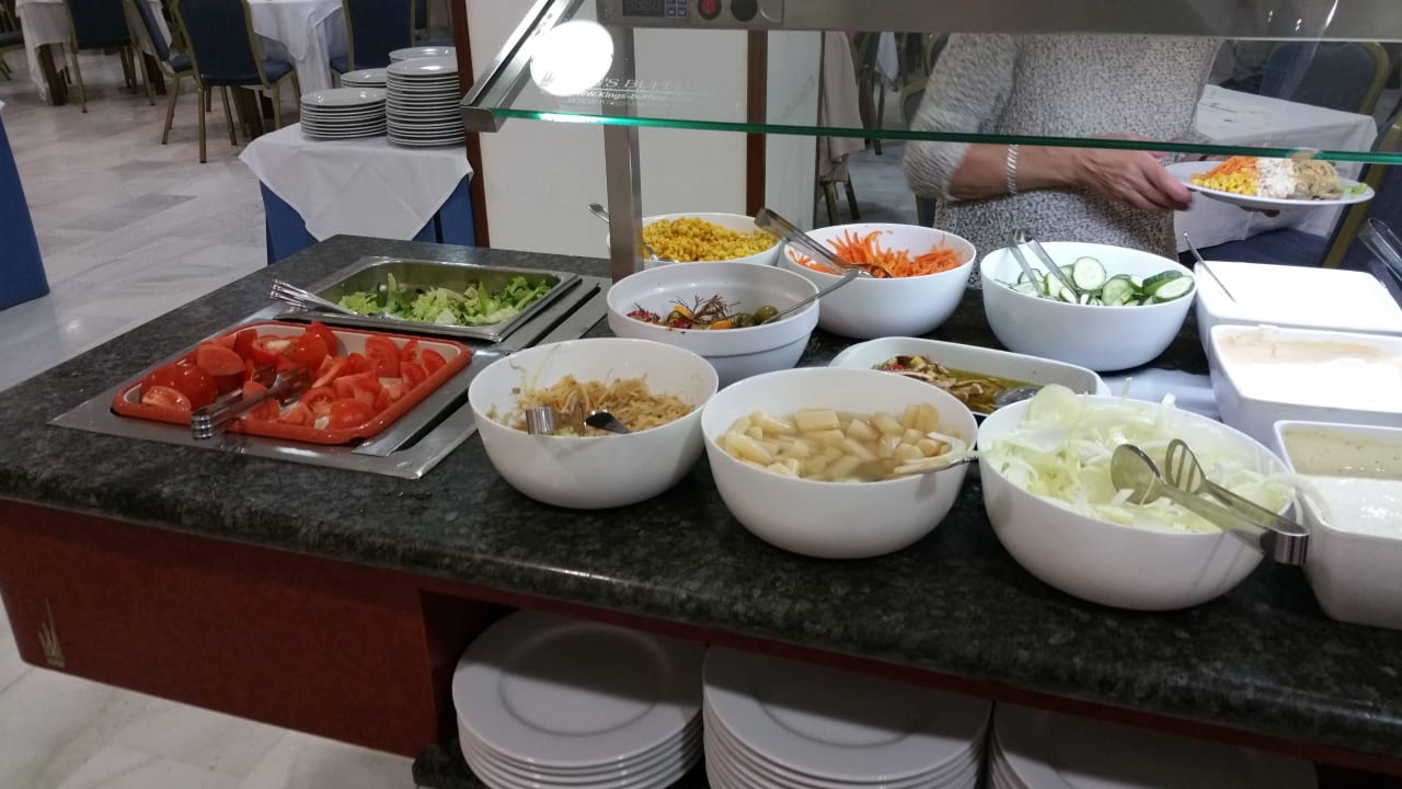 Salatbuffet Hotel Porcel Alixares