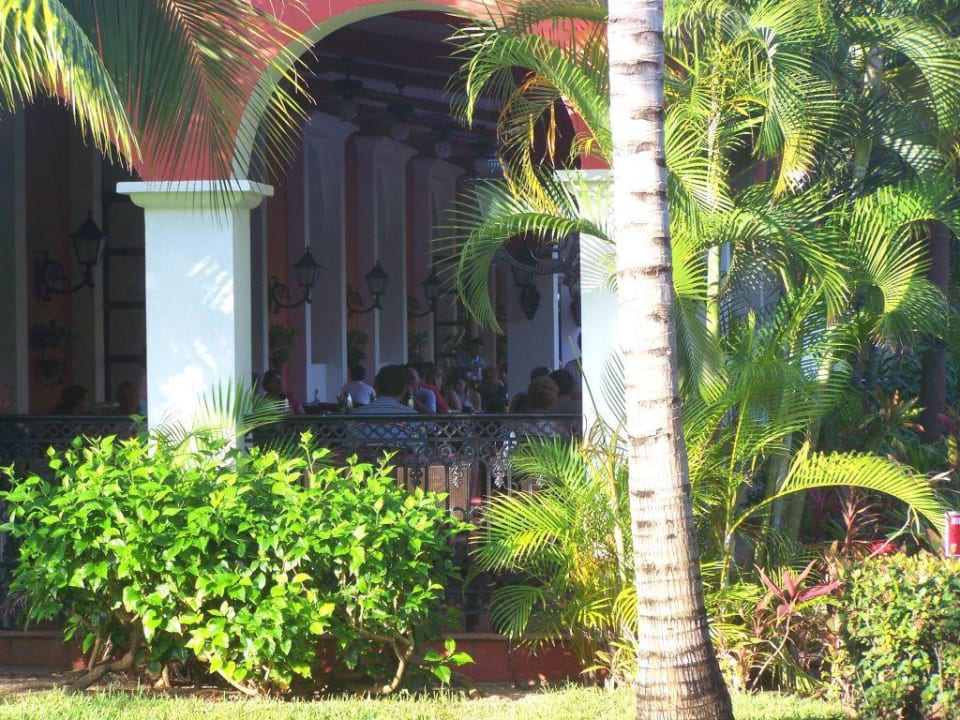 Restaurant außen Hotel Riu Tequila