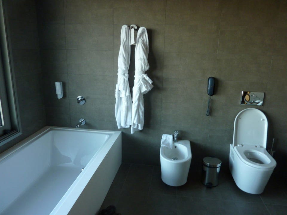 Ansicht von der Dusche aus Lopesan Baobab Resort