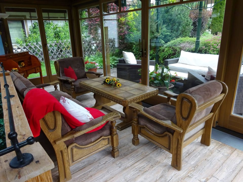 Wintergarten "Schöne Aussicht" Hotel Tirolerhof