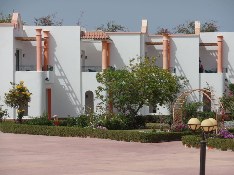 Blick auf die Zimmer Fantazia Resort Marsa Alam