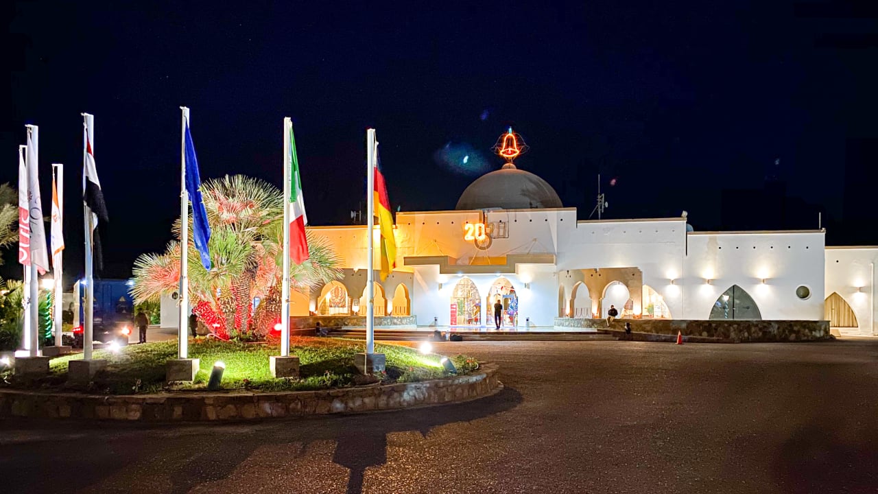 Außenansicht Hotel Gorgonia Beach Resort