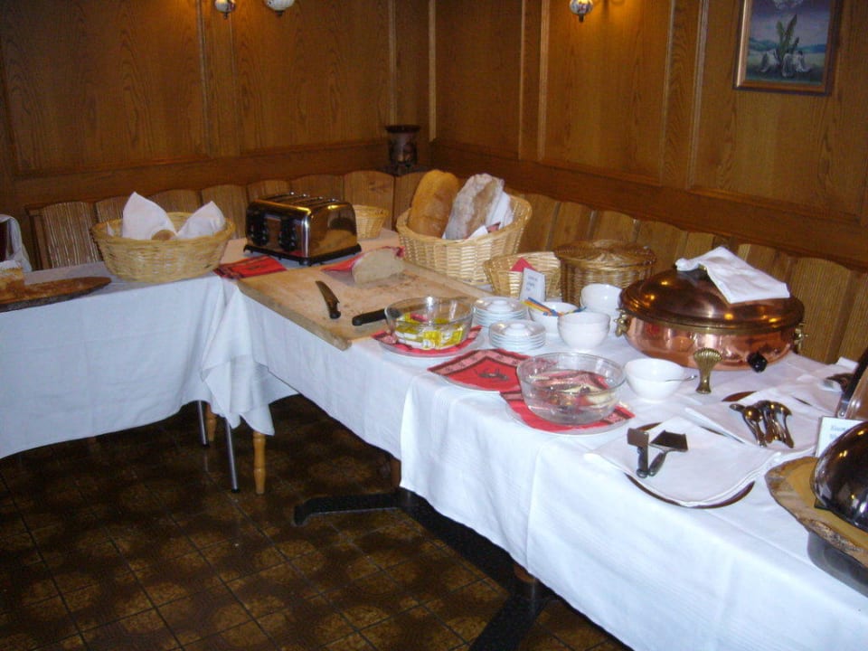 Ausschnitt vom Frühstücksbüffet  Hotel Landgasthof Bergblick