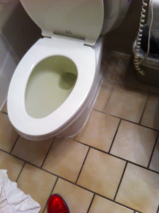 Toilette hat nicht richtig gespühlt Hotel Blue Moon Resort
