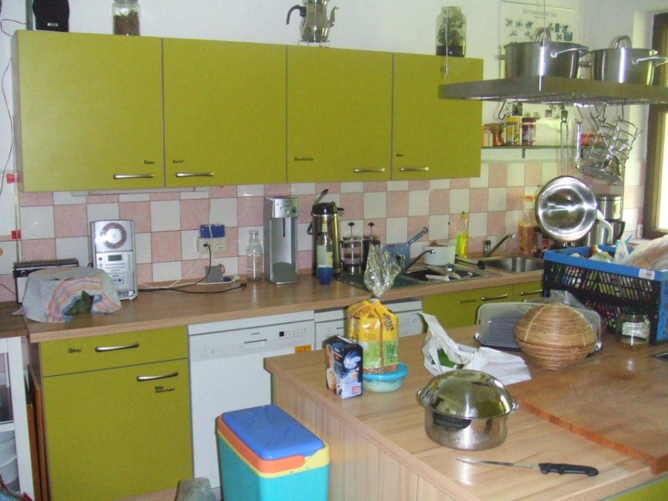 Küche Herberge Haus Hoher Golm