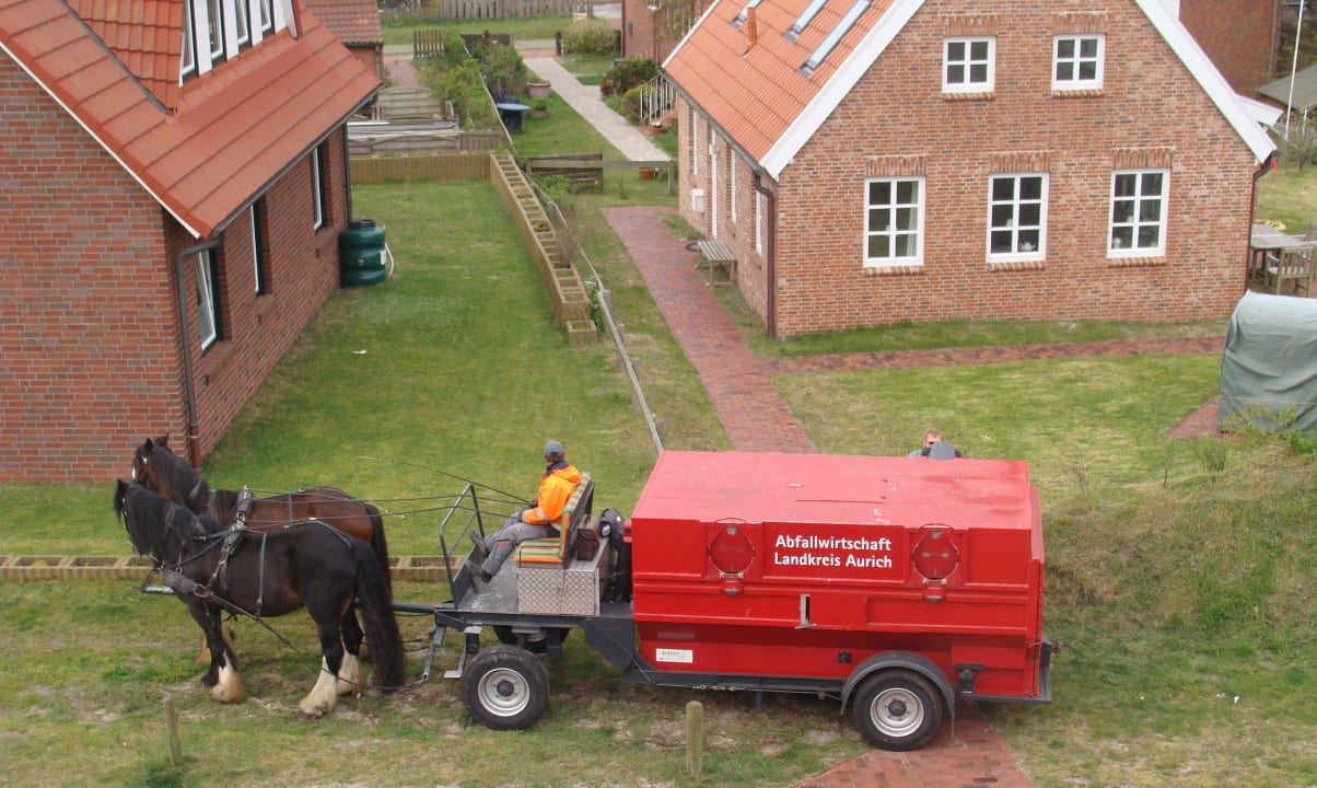 Wo die Müllabfuhr mit dem Pferd kommt  Haus Hammersee