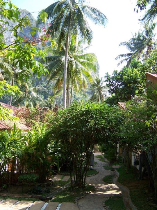 Weg zum Pool Hotel Ao Nang Paradise Resort