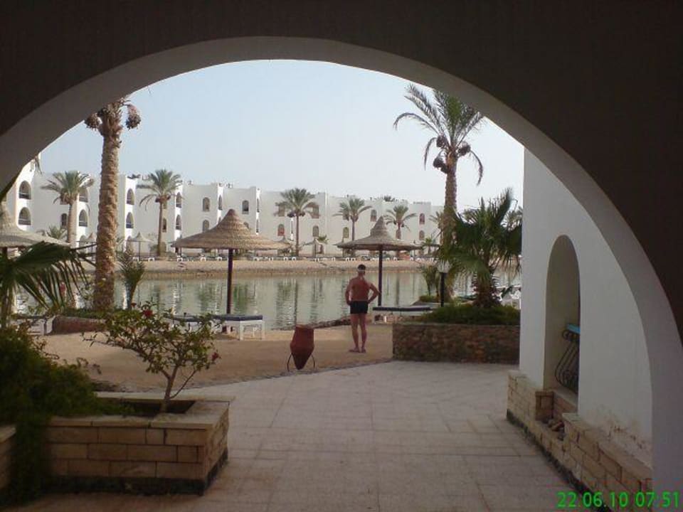 Blick aus dem Zimmer Arabia Azur Resort