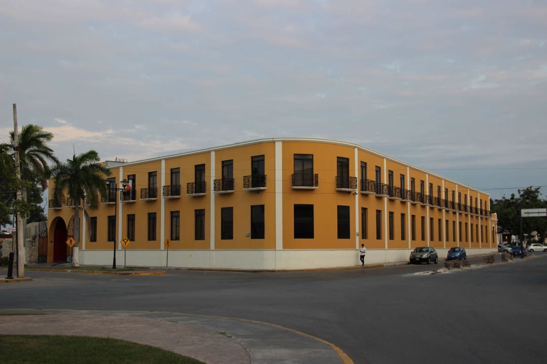 Außenansicht Hotel Plaza Campeche
