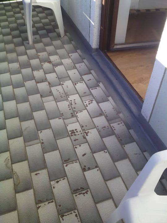 Balkon ist renovierungsbedürftig Salzburgerhof Rauris