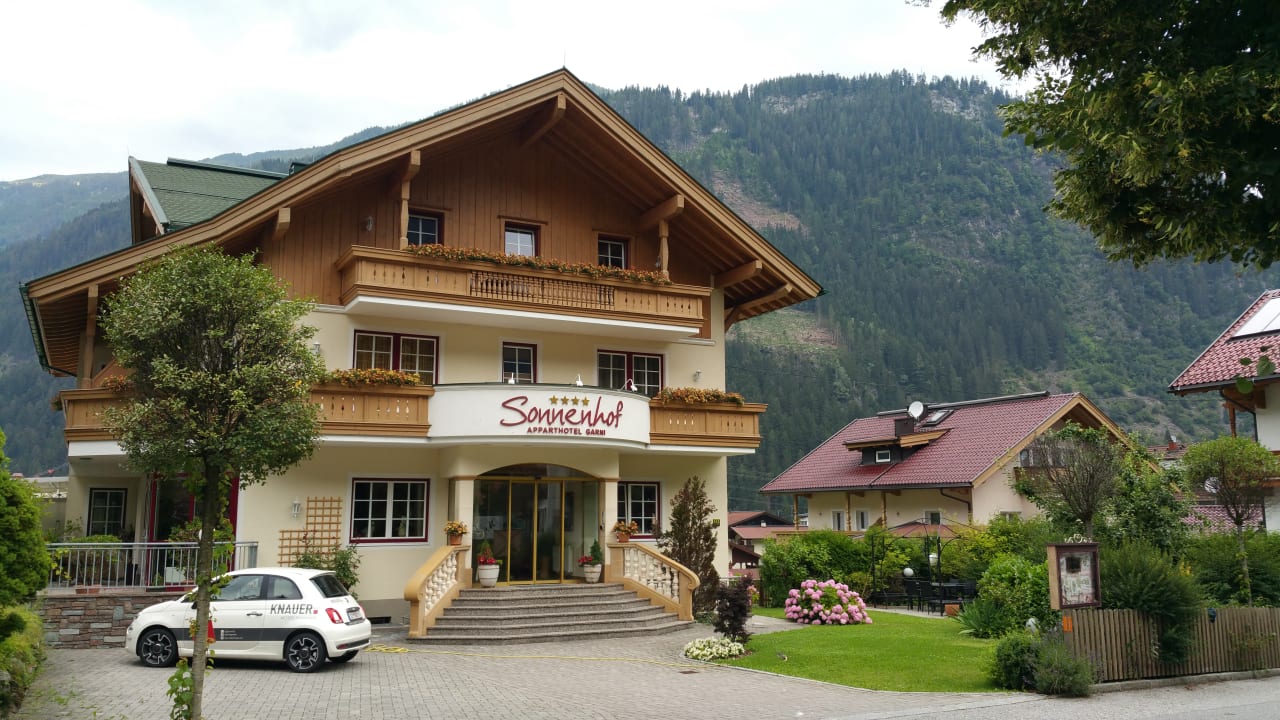 Außenansicht Apparthotel Sonnenhof