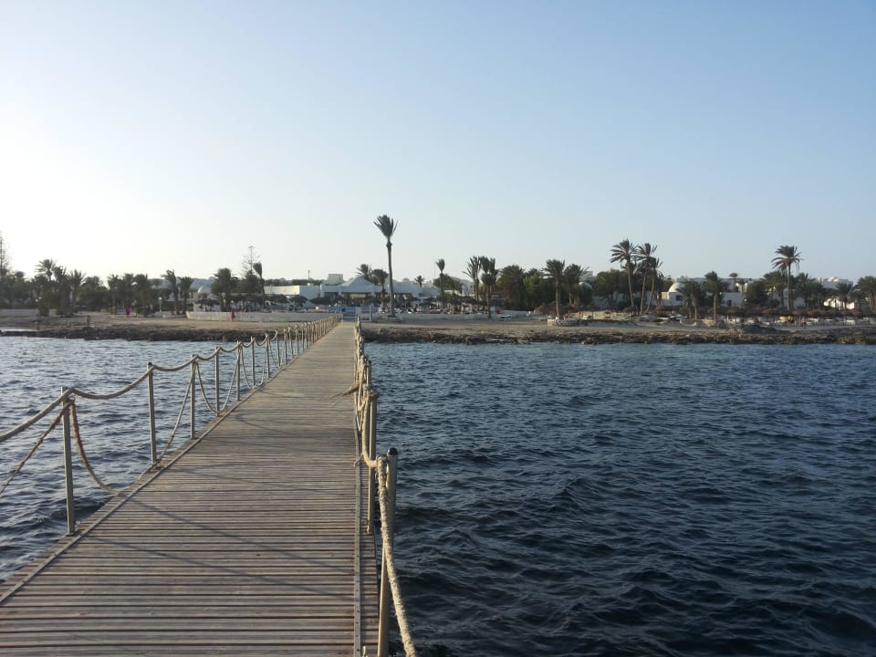 Steg zum Meer Hotel El Mouradi Djerba Menzel
